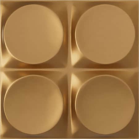 Ekena Millwork 11 7/8in. W x 11 7/8in. H Adonis EnduraWall Decorative 3D Wall Panel, Total 11.76 Sq. Ft., 12PK WP12X12ADBGL-CASE-12